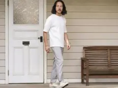 値下げ！CAMBIO カンビオ ベーシックカットソー Tシャツ 黒 Mサイズのサムネイル