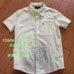 未使用美品　TOMMY HILFIGER 半袖シャツ　128cm