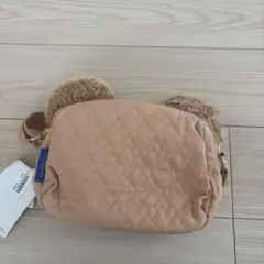 ダッフィー 耳付きバッグ ベージュ