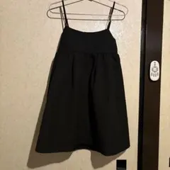 フクレジャガードバックオープンキャミミニワンピース