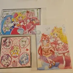 キミとアイドルプリキュア　映画特典　スペシャル色紙カード ポストカード