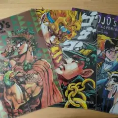 【新品未開封】ジョジョ展2012限定ジョジョの奇妙な冒険クリアファイル6枚セット