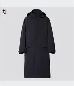 UNIQLO +J オーバーサイズフーデッドロングコート