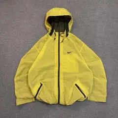 90s NIKE ナイロンジャケット　ドローコード付き　oldnike