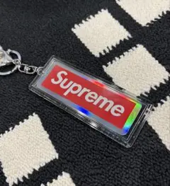 Supreme トランプ キーホルダー Bicycleコラボ ホログラム4ダイヤ