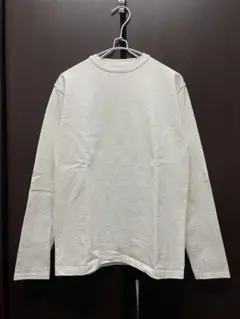 美品☆BIG JOHN レディース 長袖Tシャツ 日本製 ホワイト S