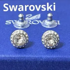 スワロフスキー ピアス　Angelic スタッド　シルバー　正規品　新品　箱付
