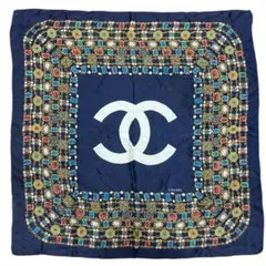 CHANEL/シャネル ココマーク スカーフ l_016