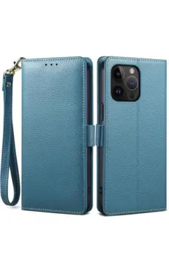 8(iPhone 15 Pro ケース 手帳型 本革 牛革 カード収納