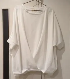 r-p-s ホワイト 白　ドルマンスリーブ　Tシャツ　カットソーのサムネイル