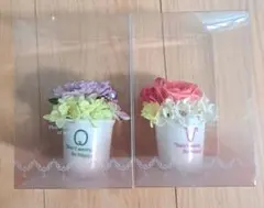プリザーブドフラワー　2個セット