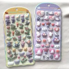 【正規品】コットンパフィーシール ズートピア ベイマックス 2枚セット