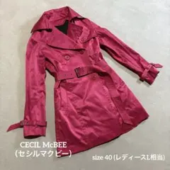 CECIL McBEE（セシルマクビー） ハーフトレンチコート スプリングコート