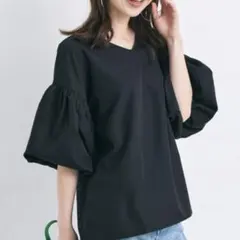 コカ★coca ★COCA★袖ボリュームブラウス★カットソー着用回数1回のみ！