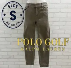 ★美品★ POLO GOLF レディース ゴルフパンツ ベージュ Sのサムネイル