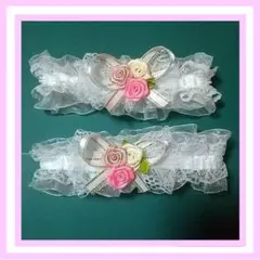 ★レース花飾りアームバンド★