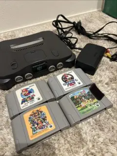 NINTENDO64 本体 + ゲームソフト4本セット