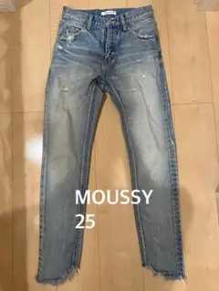 MOUSSY デニムパンツ　25