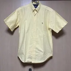 【美品 M】ラルフローレン　BLAKE ボタンダウンシャツ イエローのサムネイル