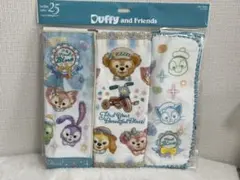 ダッフィー&フレンズ ミニタオル 3枚セット