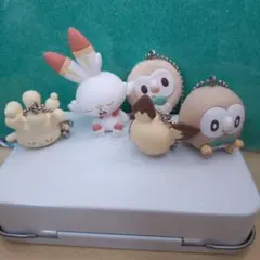ポケモン　ポケピース カプセルトイ 5体セット