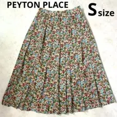 美品✨PEYTON PLACE ペイトンプレイス スカート ロング マキシ花柄Sのサムネイル