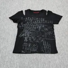 h.NAOTO ANARCHY スカルプリント Tシャツ ブラック 2026年最新】h.anarchyの人気アイテム - メルカリ