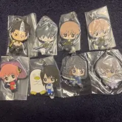 銀魂 ラバーストラップ まとめ売り 8個セット