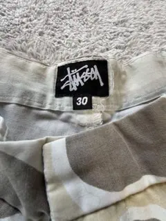 ボ*ブ様 Stussy ビーチパンツ イージーパンツ白 - メルカリ