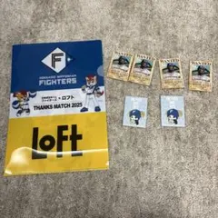 ファイターズ　エスコン　ワンピース　シール　スティッカー　レイエス