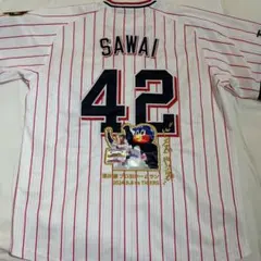 澤井廉 初ホームラン記念ユニフォーム 東京ヤクルトスワローズのサムネイル