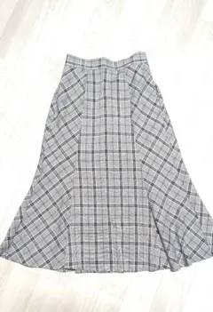 『はろうぃん様専用』《3L》チェック柄ツイードマーメイドスカート