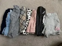 キッズ 半ズボン 8点セット