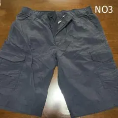 ネイビー カーゴショートパンツ Lサイズ