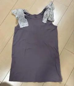 オシャレウォーカー n'OrLABEL ボリュームレースフリルタンクのサムネイル