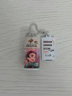 ガチャガチャ　鬼滅の刃　炭治郎　DyDoオリジナル　コラボ缶　ミニチュアチャーム