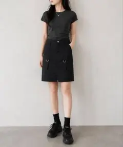 Burberry London ブラック タイトスカート 38のサムネイル