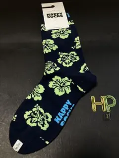 新品HappySocksハッピーソックス レディースソックス 靴下 フラワー柄