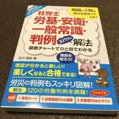 2025年版 社労士労基・安衛・一般常識・判例ズバッと解法【取りこぼし防止仕様…