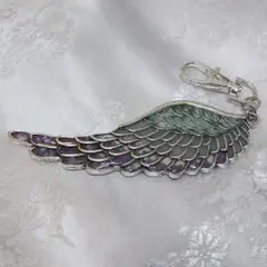 ハンドメイド 携帯ストラップ 天翔-葛の裏風-