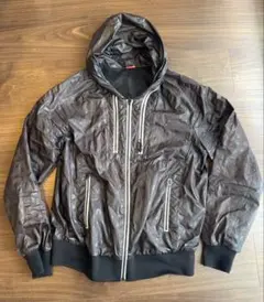 【PUMA】 ブラック ナイロンジャケット