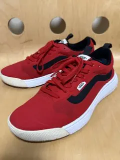 人気VANS レッド スニーカーサイズ26センチ送料込み^_^