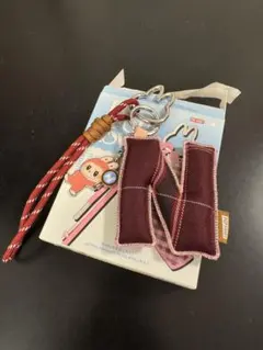 正規品 Labubu PIN FOR LOVE 【N】アルファベット ペンダント