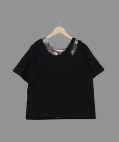 新品タグ付スカラー　161664：2柄展開タンクトップ付き3wayTシャツセットのサムネイル