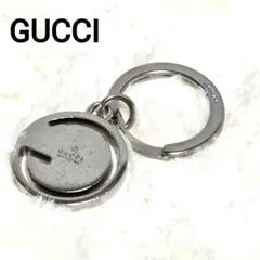 GUCCI グッチ キーリング キーホルダー インターロッキングG シルバー