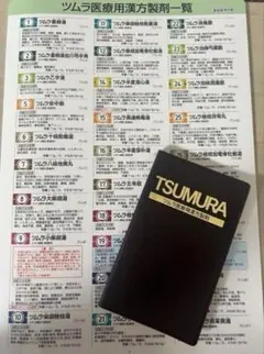 ツムラ医療用漢方製剤ポケットカタログ、A4サイズ一覧表 ツムラ医療用漢方製剤ポケットカタログ、A4サイズ一覧表 - メルカリ