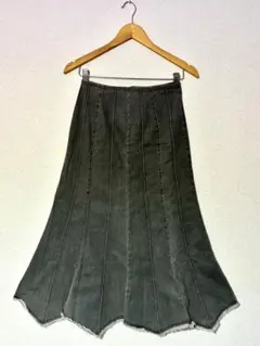 デニムスカート　黒