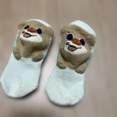 クマデザイン ベビー靴下