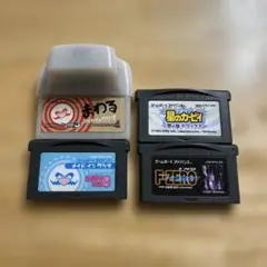 ニンテンドー　ゲームボーイアドバンス ソフト 4本セット
