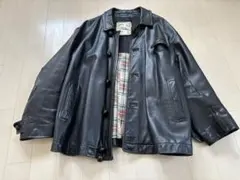 LIASON ホースハイド （馬革） レザーカーコート 42サイズ2XL - メルカリ